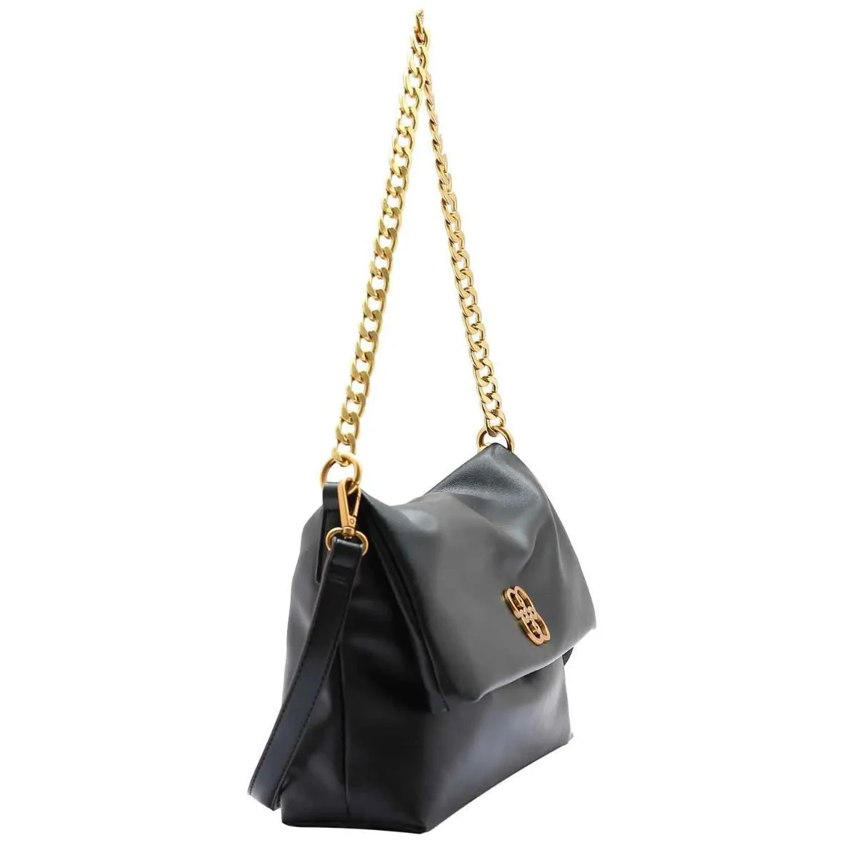 BOLSA CHENSON MINIMALISTA LUXO OMBRO Preto 3
