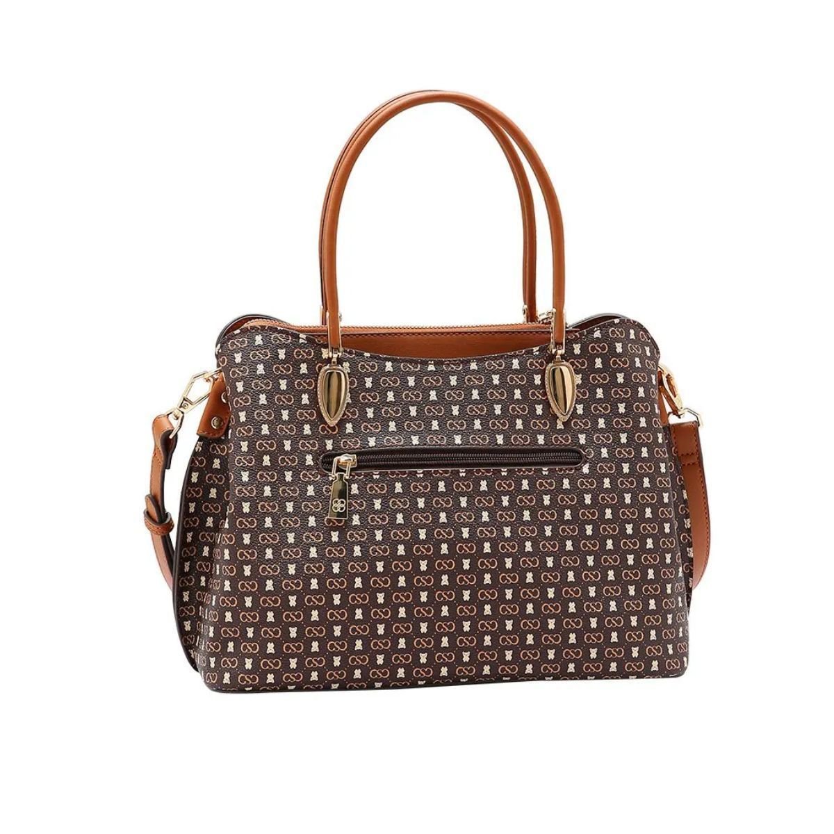 Bolsa Chenson Monograma Baby Urso Café 4