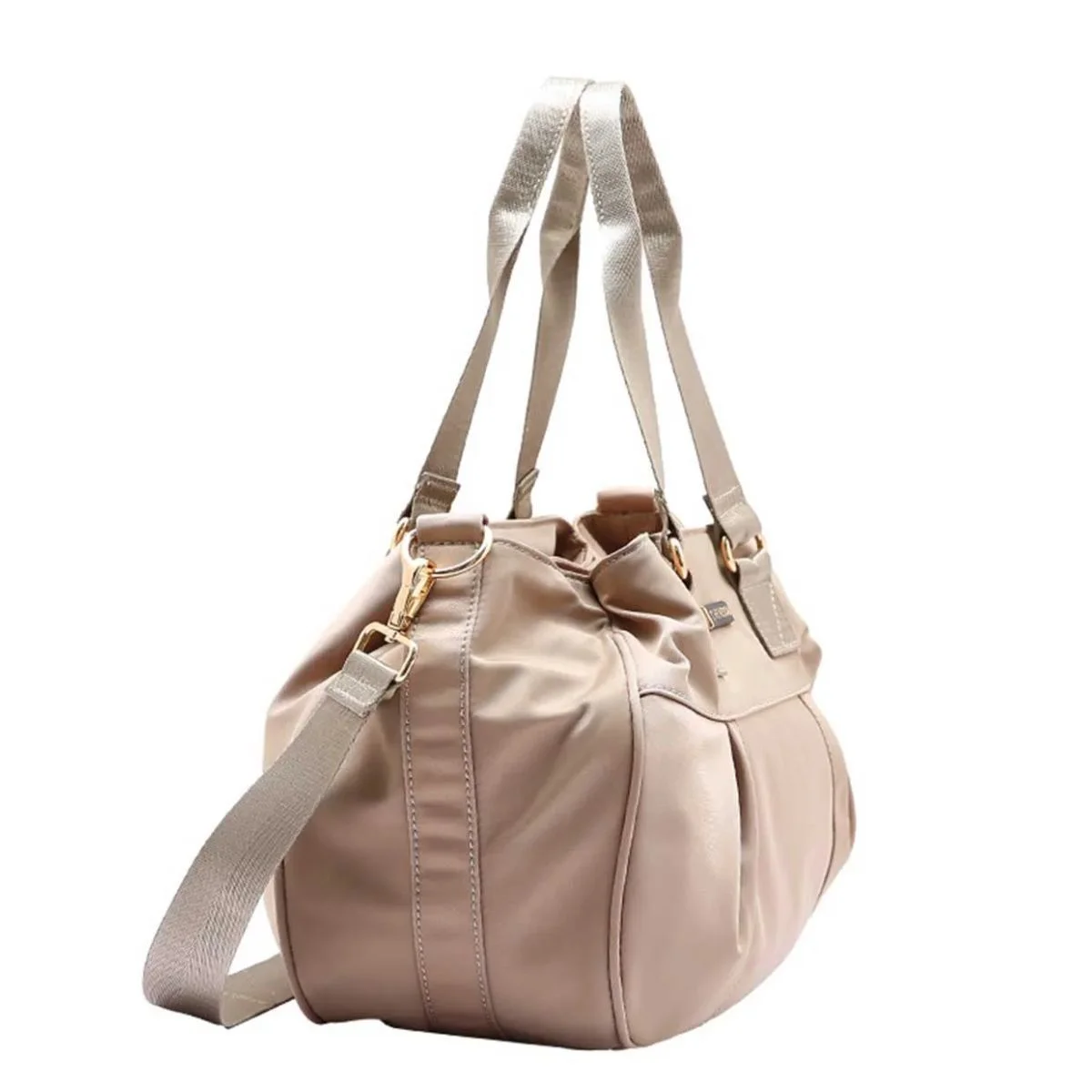 MOCHILA CHENSON TWILL NYLON MAO Bege 2