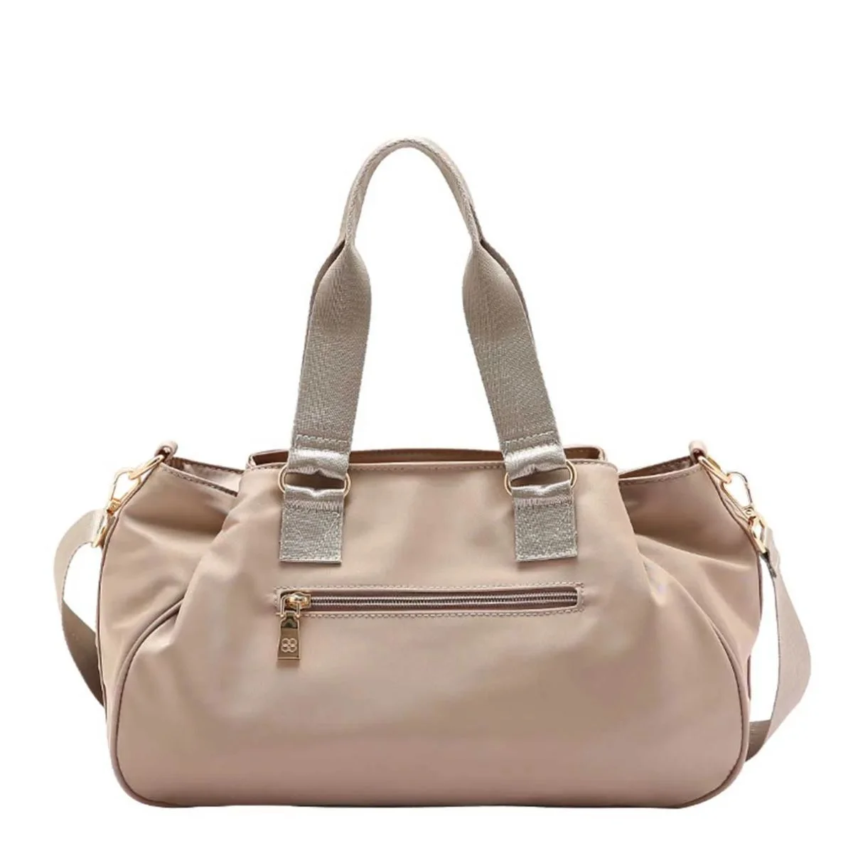 MOCHILA CHENSON TWILL NYLON MAO Bege 3