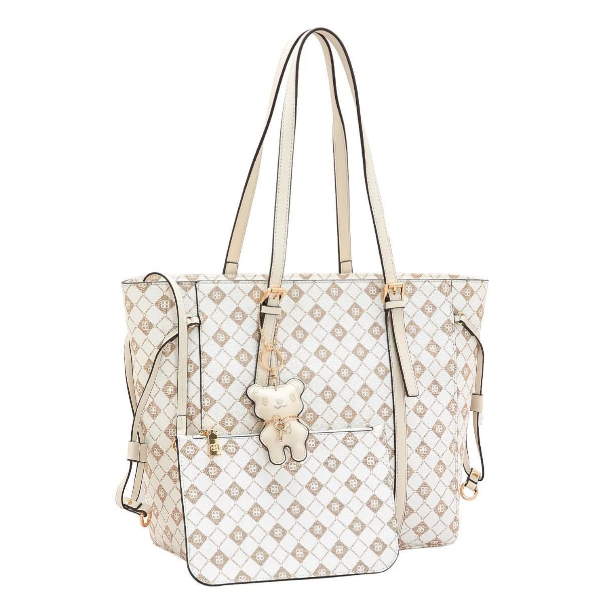 Bolsa Ombro + Necessaire Chenson Elemento Grafico