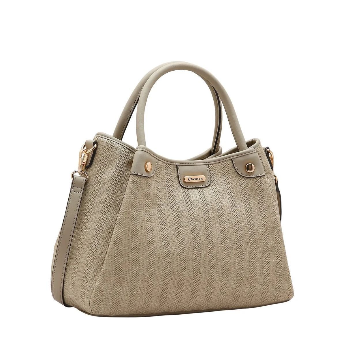 Bolsa Chenson Tresse Elegance Bege 2