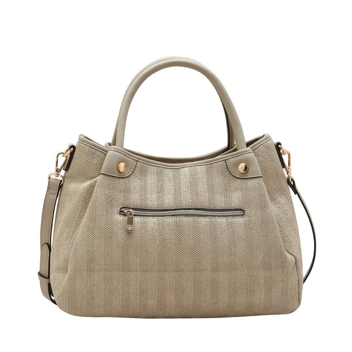 Bolsa Chenson Tresse Elegance Bege 3