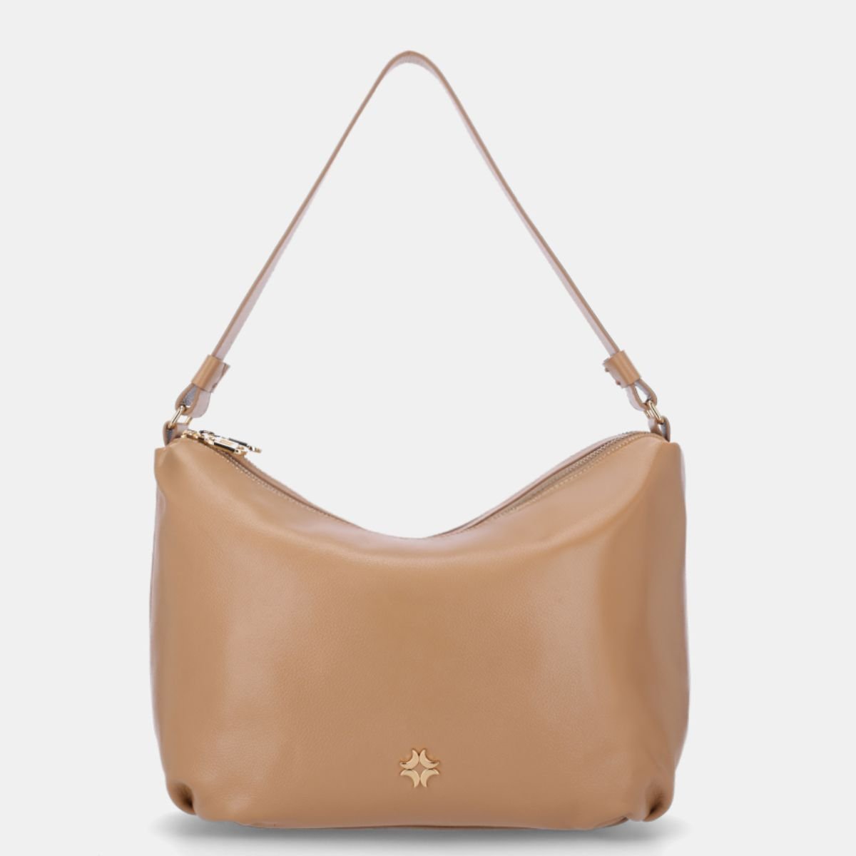 Bolsa Hobo Luz da Lua Grande New Ridge Butter - 2000715