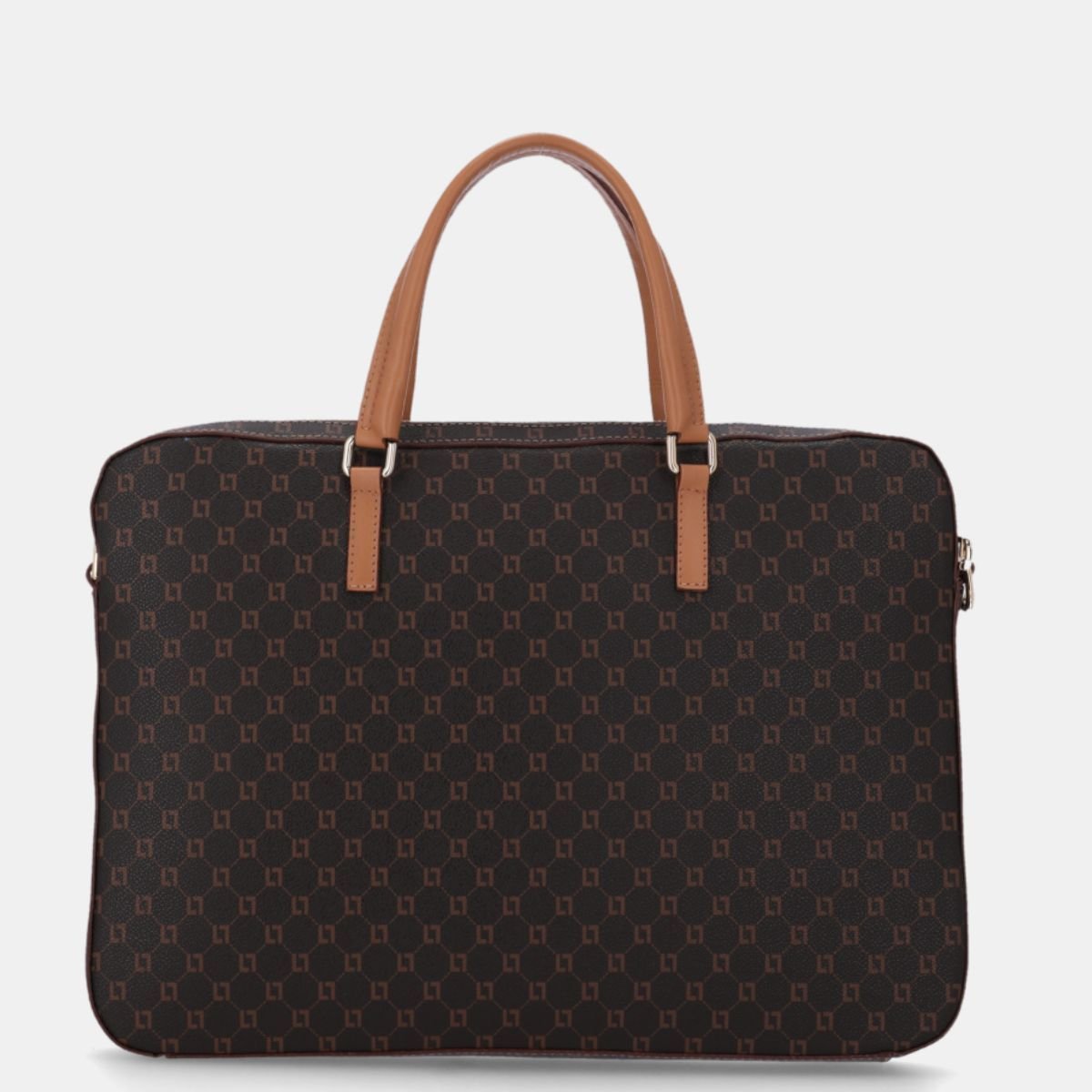 Bolsa Luz da Lua Executiva Grande Monograma Mocca - 10005594 Preto 4