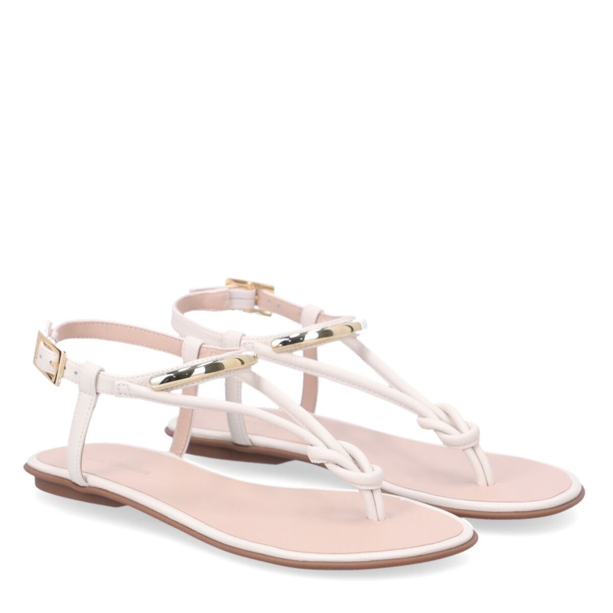 Sandalia Luz Da Lua Rasteira Branco 2