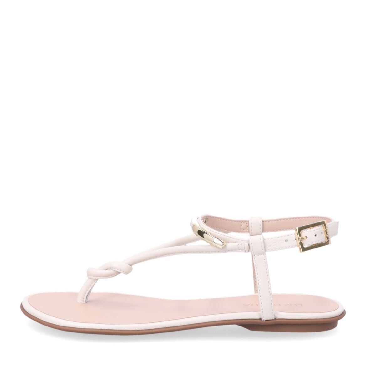 Sandalia Luz Da Lua Rasteira Branco 3