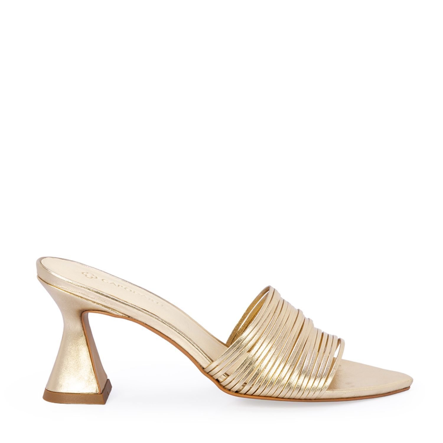 Mule Capodarte Metalizado Ouro