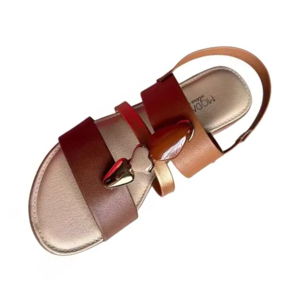 Sandalia Feminina Modare Camel Avela Conforto Casual Bege 2