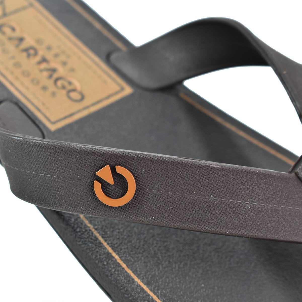 Chinelo de Dedo Cartago Atlanta Masculino Marrom 11840 Marrom 3