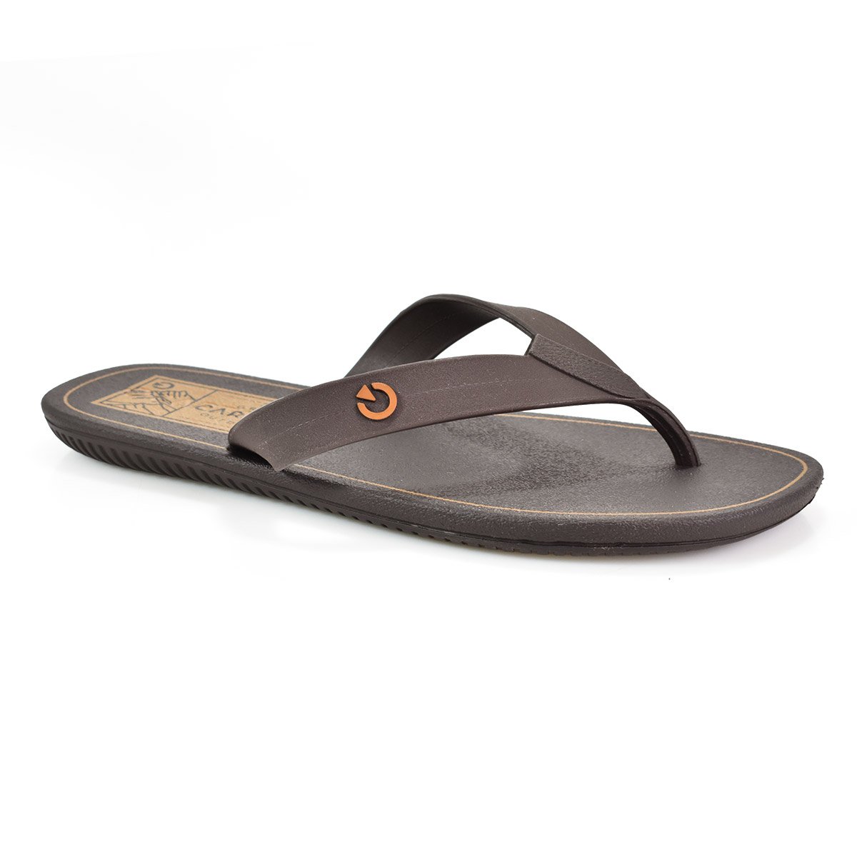 Chinelo de Dedo Cartago Atlanta Masculino Marrom 11840 Marrom 5