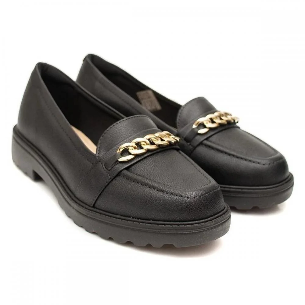 Mocassim Feminino Modare Ultraconforto Casual Leve Preto 3