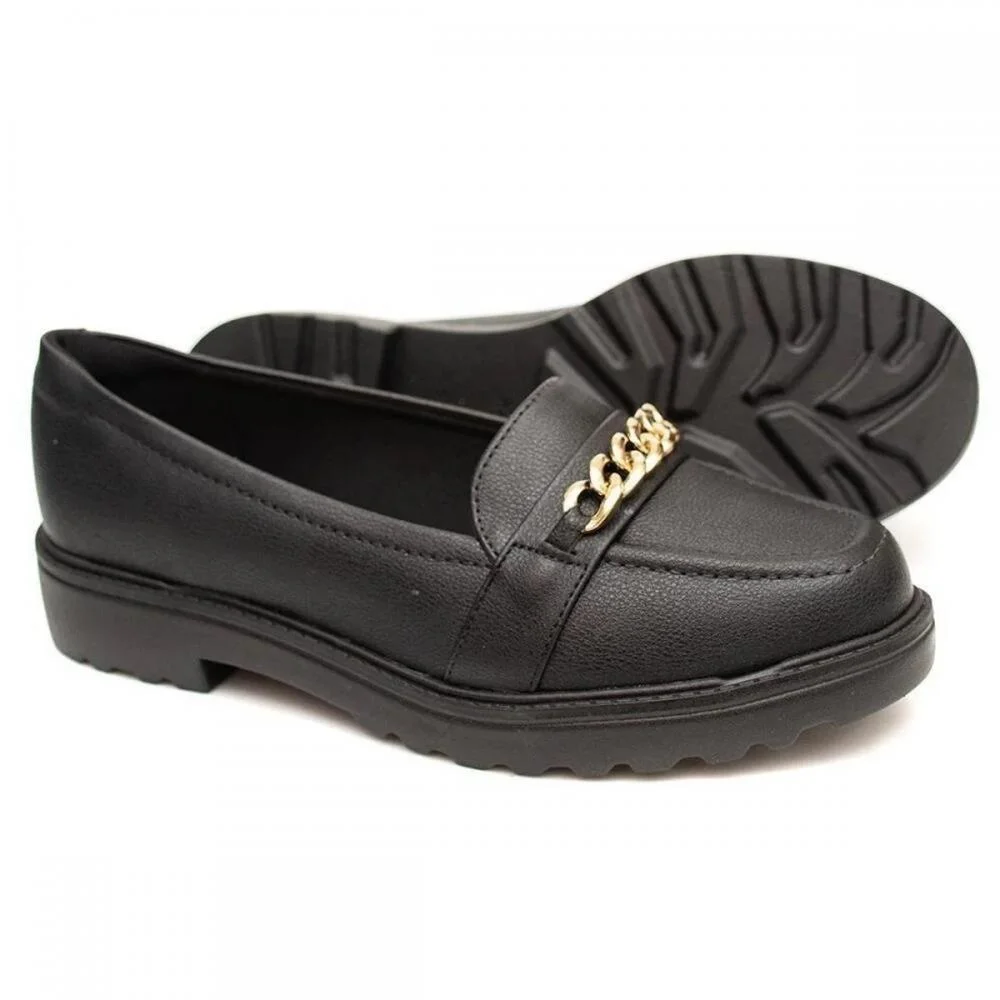 Mocassim Feminino Modare Ultraconforto Casual Leve Preto 6