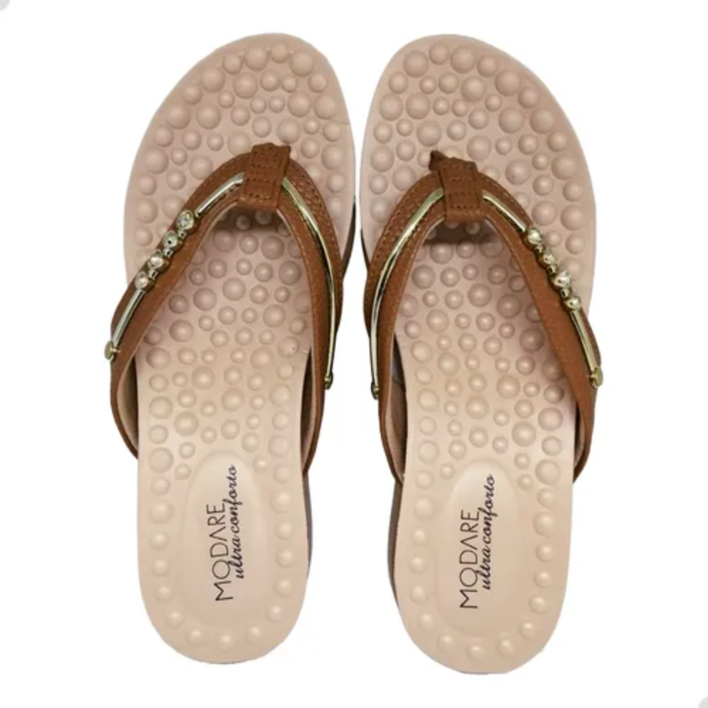 Tamanco Feminino Modare Camel Casual Ultraconforto Camel 4