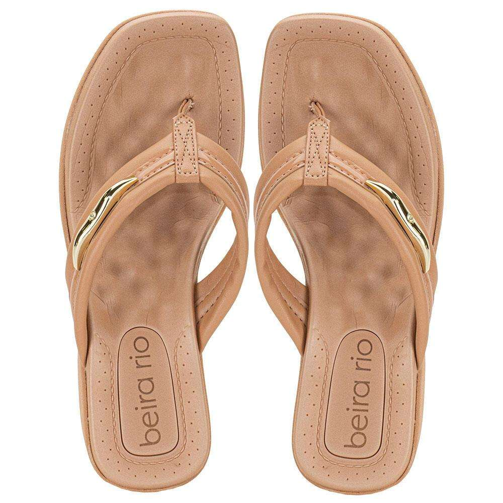 Tamanco Feminino Beira Rio Nude Confortavel e Estiloso Nude 2