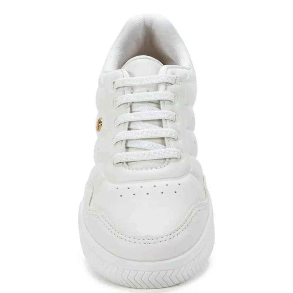 Tenis Kolosh Feminino Calce Facil Branco Branco 3