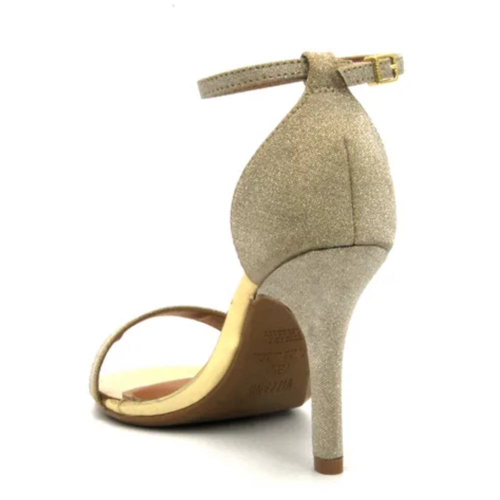 Sandalia Vizzano Feminina Dourada Salto Fino Festa Dourado 4
