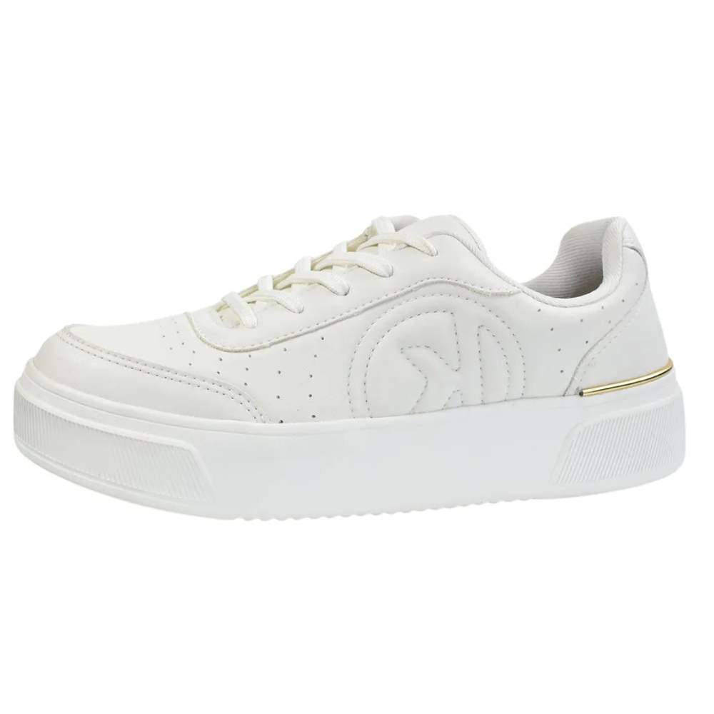 Tenis Kolosh Comfort Casual Feminino Branco Branco 2