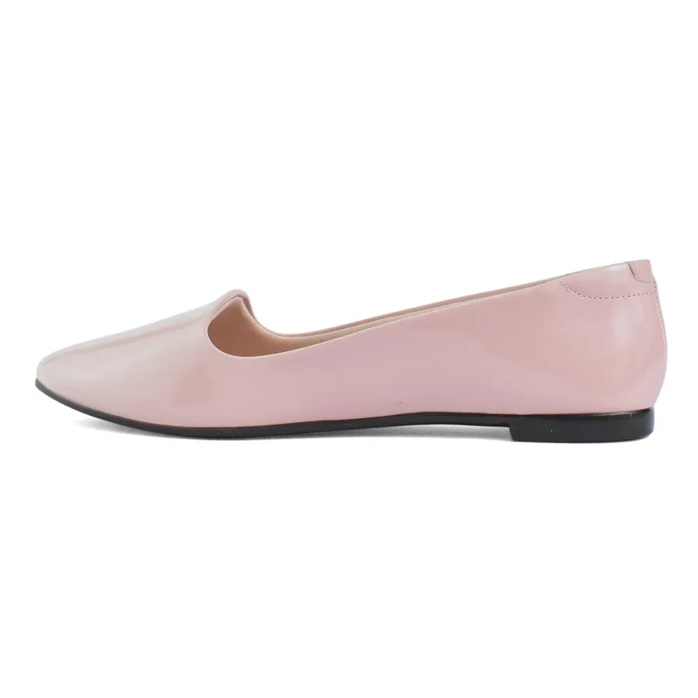 Sapatilha Feminina Casual Bico Fino Moleca Rosa 5635816 Rosa 2
