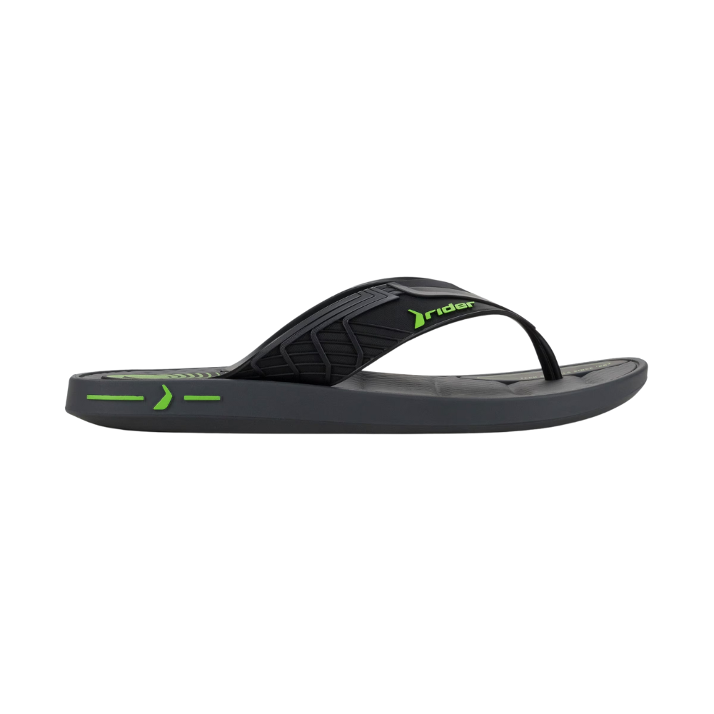 Chinelo Rider Dedo Sprint Masculino Preto e Verde 12015 Grafite/Preto/Verde 5
