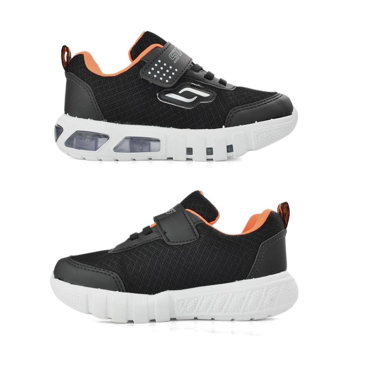 Tenis Botinho States Light Masculino Preto Laranja Preto/Laranja 3