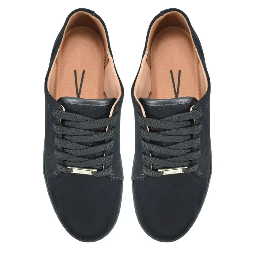Tenis Casual Feminino Vizzano Preto 5