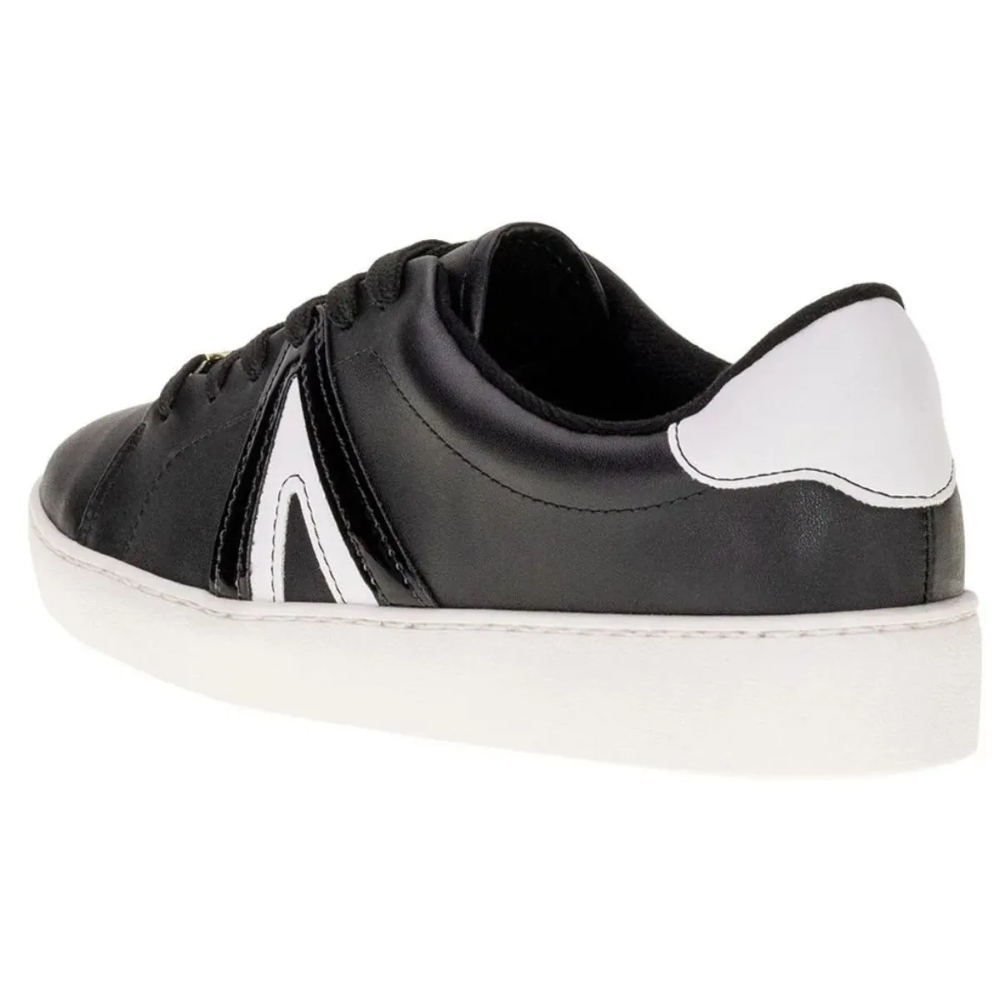 Sapato Casual Feminino Tenis Vizzano Preto Preto/Branco 5