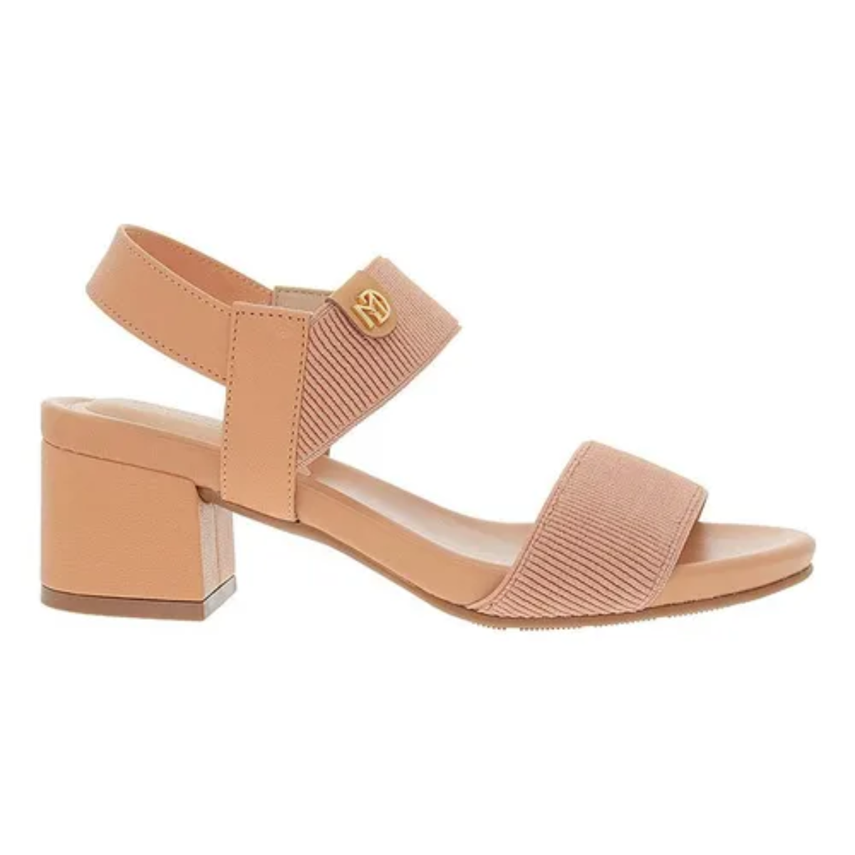 Sandalia Ortopedica Modare Nude Feminina Salto Modo Clean Nude 2