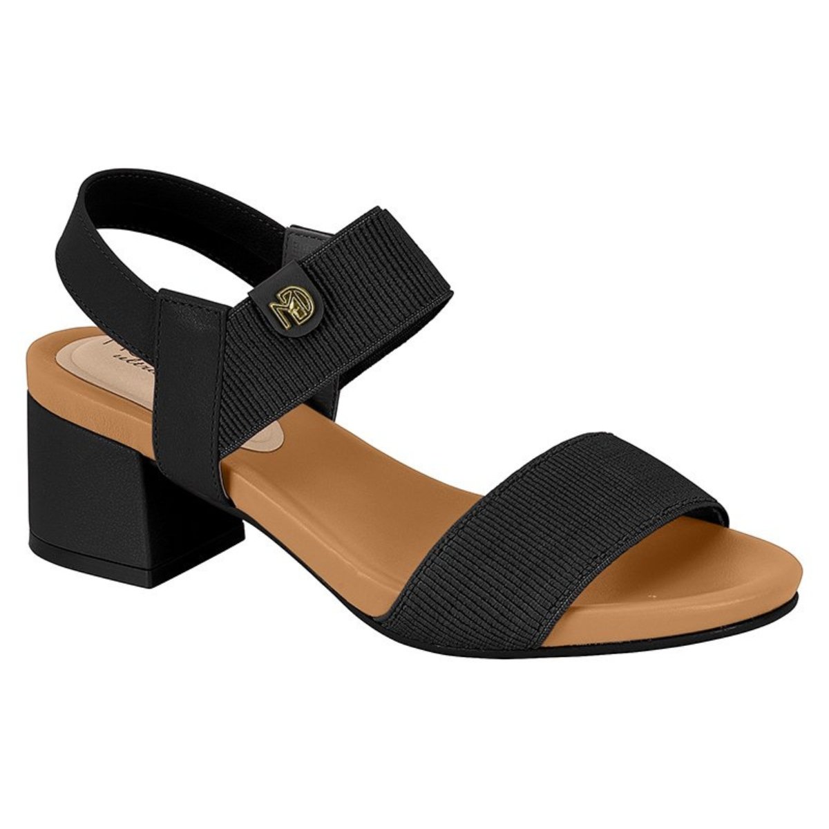 Sandalia Modare Bloco Elastano Conforto Feminina