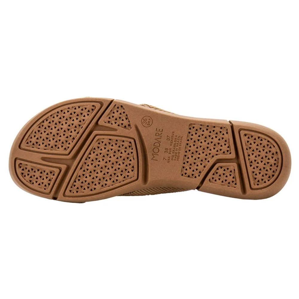 Tamanco Modare Comfort Sola Media Feminino Bege 383150 Bege 6