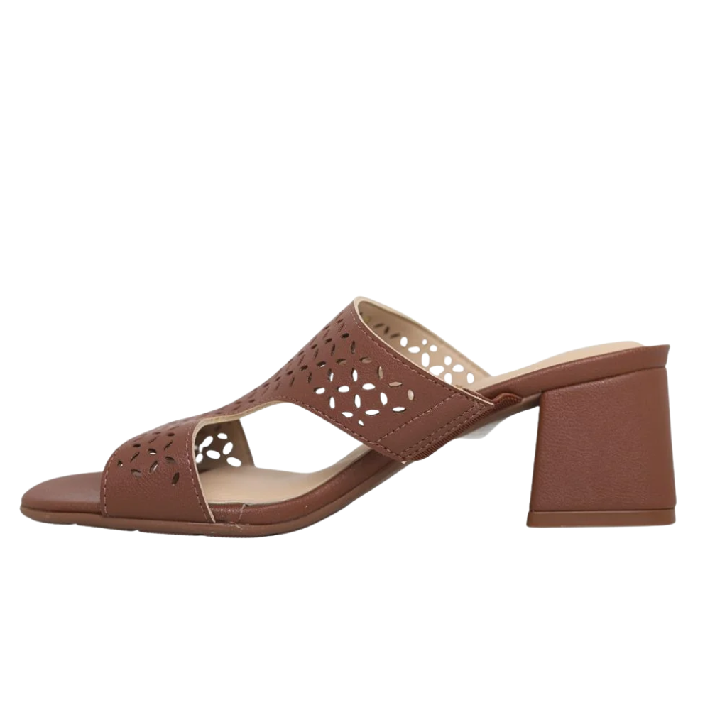 Modare Tamanco Floather Avela Conforto e Estilo Avelã 3