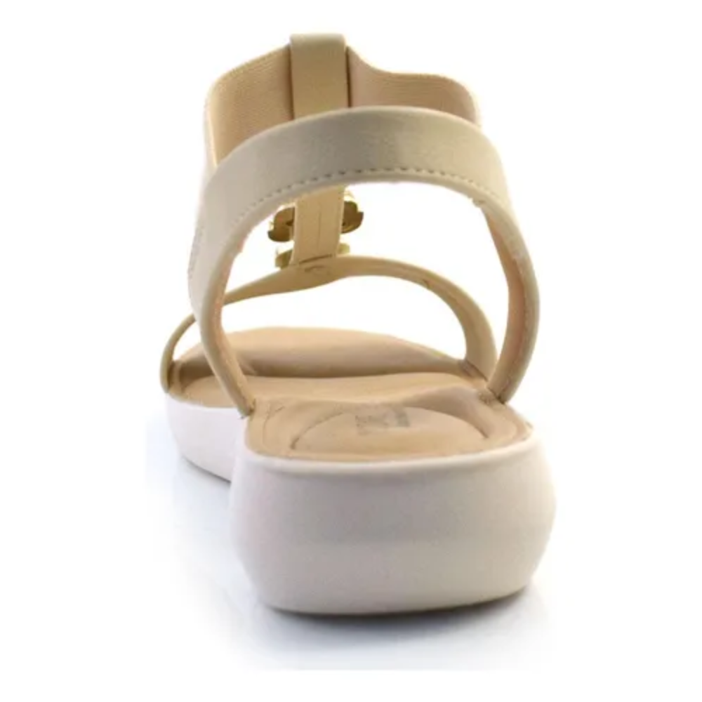 Sandalia Feminina Modare Creme Casual Ultraconfortavel Creme 5