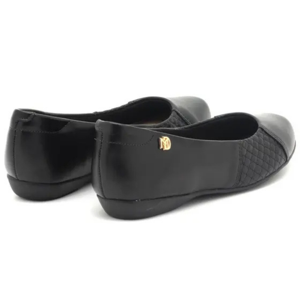 Sapatilha Feminina Modare Ultraconforto Joanete Preta Preto 7