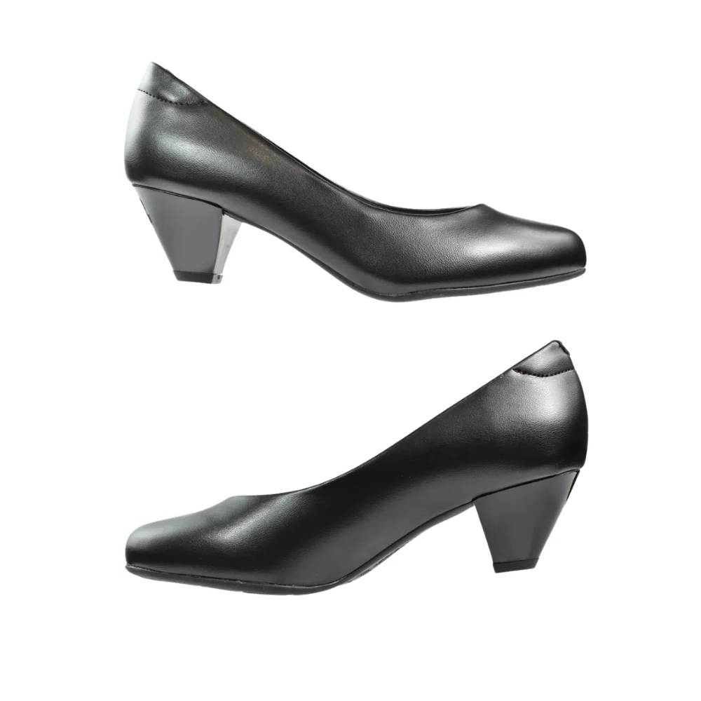 Modare Sapato Feminino Preto Elegancia e Conforto Preto 5