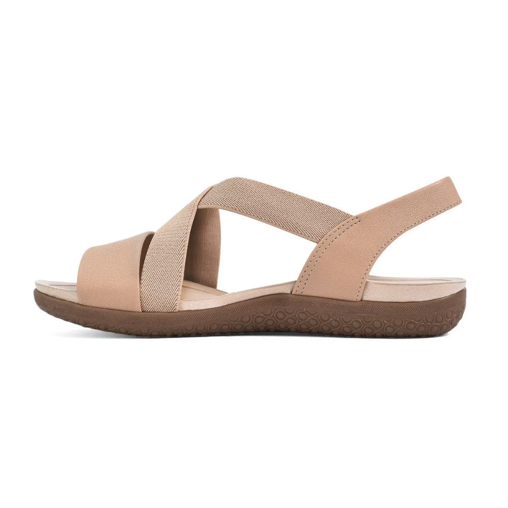 Sandalia Modare Ultra Conforto Flex Feminina Nude Bege 5