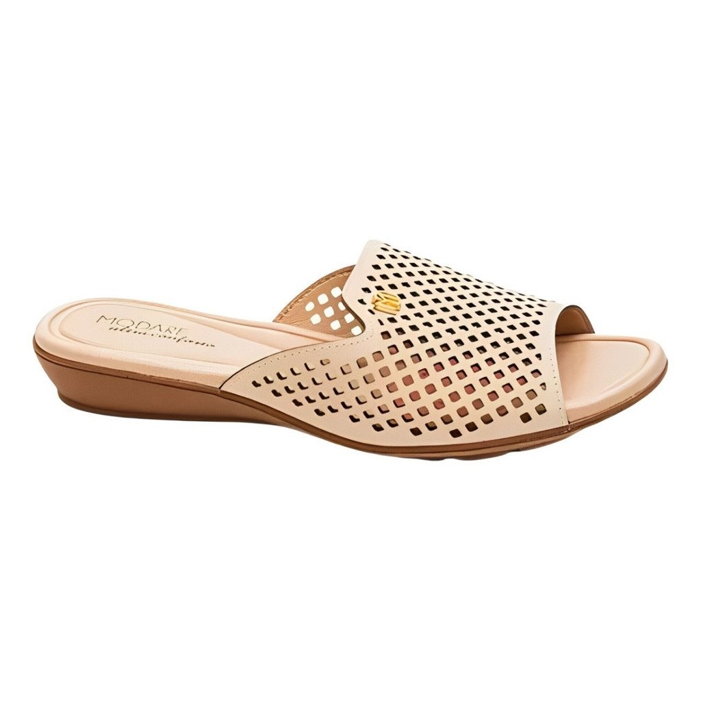 Tamanco Modare Nude Elegancia e Conforto Nude 1