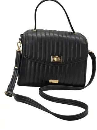 Bolsa Pequena Modare Pratica Moderna e Estilosa Feminina Preta Preto 2