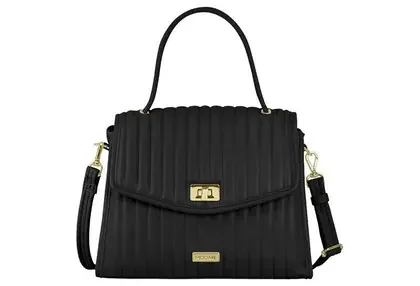 Bolsa Pequena Modare Pratica Moderna e Estilosa Feminina Preta Preto 5