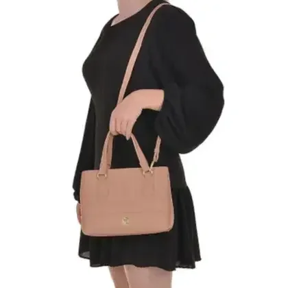 Bolsa Modare Elegante Moderna Delicada Duravel Feminina Nude Nude 5