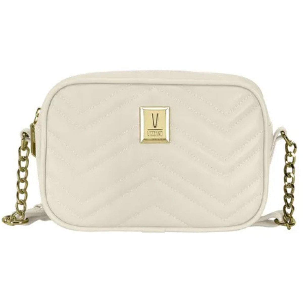 VIZZANO Bolsa Napa Soft Branco Off Elegancia