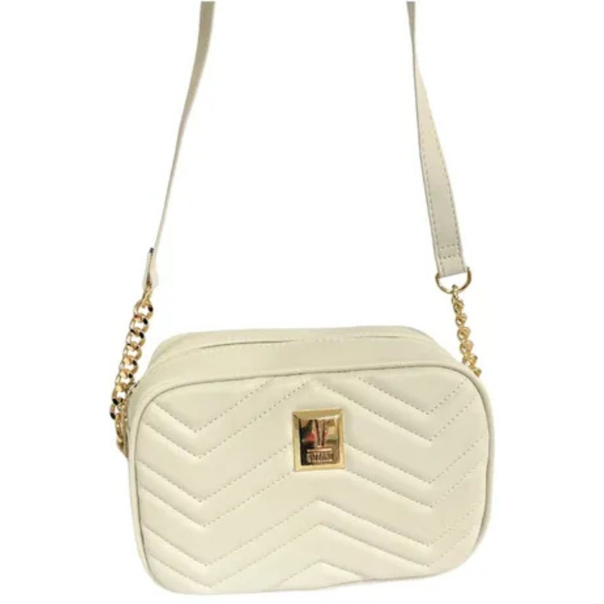 VIZZANO Bolsa Napa Soft Branco Off Elegancia Branco Off 4