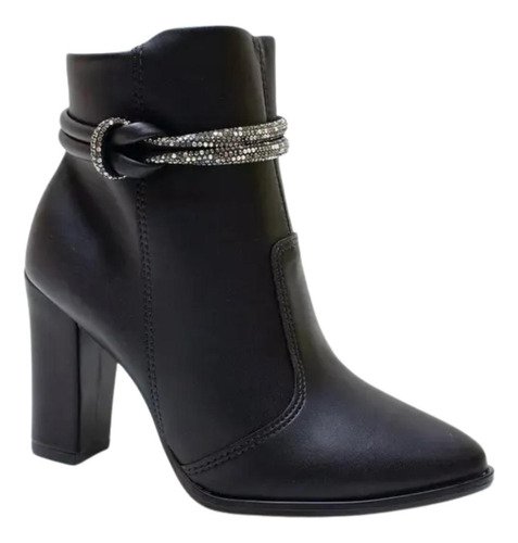 Bota Feminina Beira Rio Preto Casual Conforto e Estilo