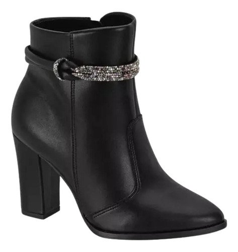 Bota Feminina Beira Rio Preto Casual Conforto e Estilo Preto 6
