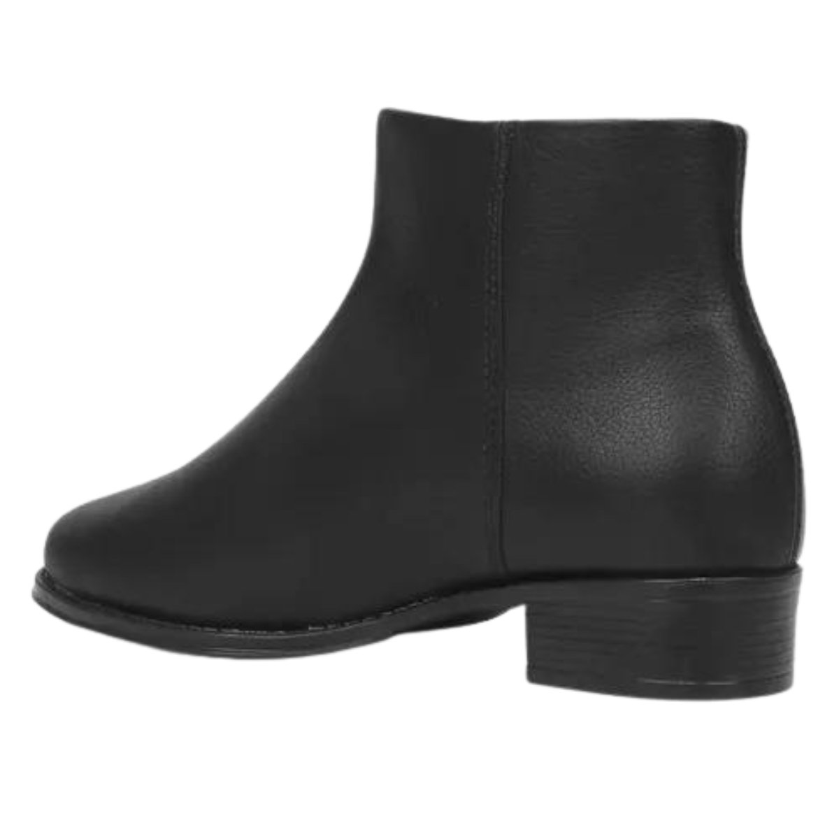 Bota Floather Cano Curto Feminina Beira Rio Preta 9045231 Preto 4