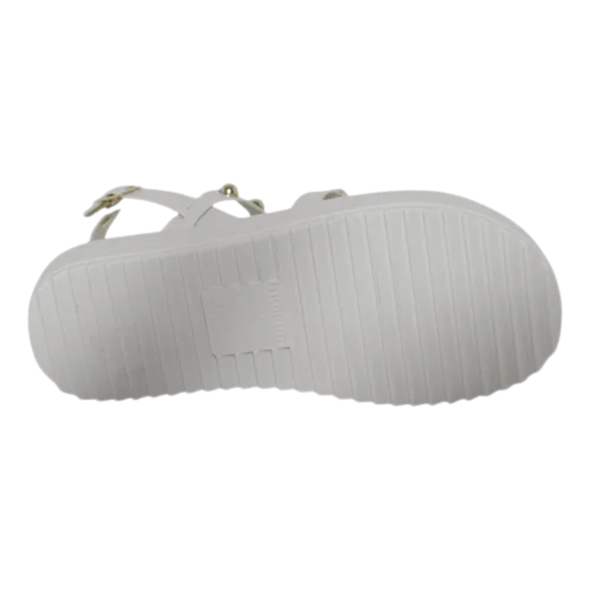 Sandalia Moleca Feminina Branco Off Conforto Casual Off White 4