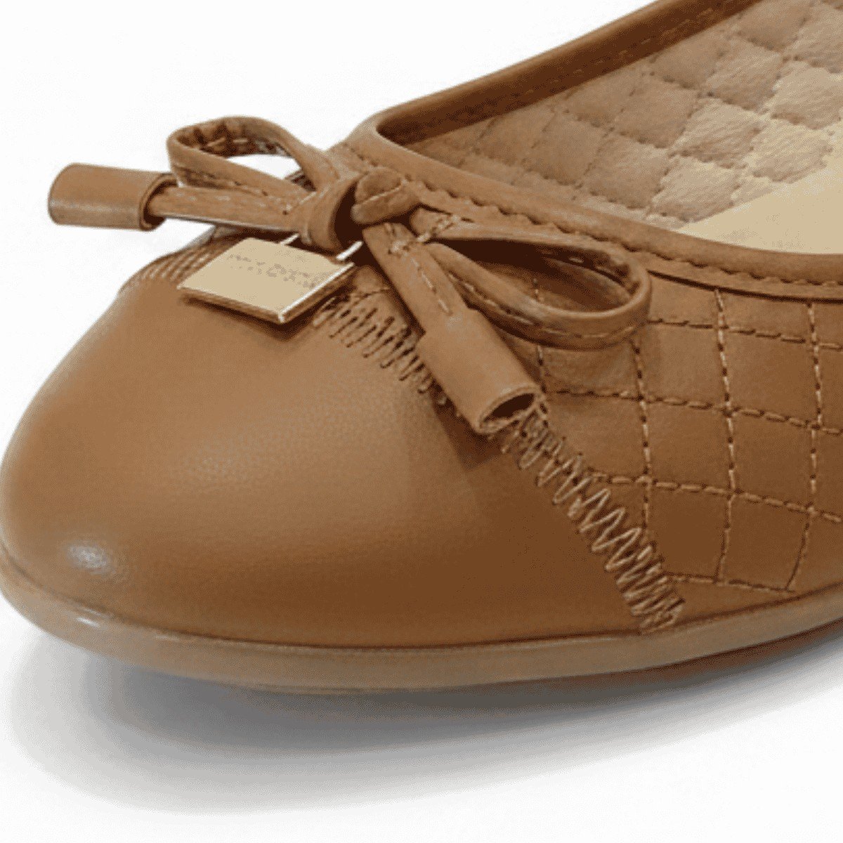 Sapatilha Feminina Moleca Camel Verniz Confortavel Casual Marrom 2