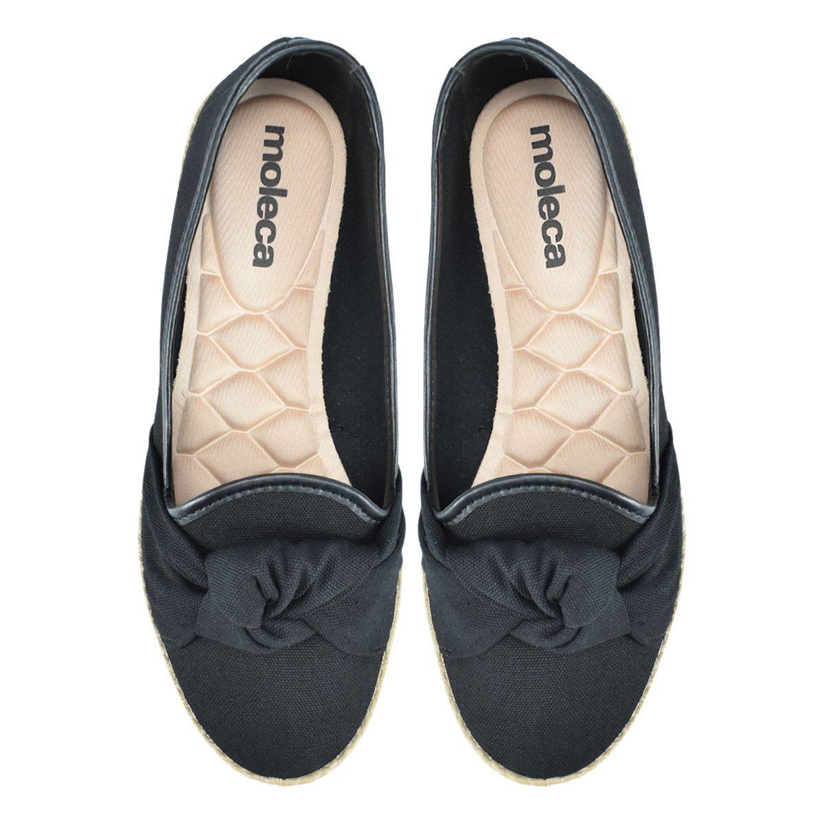 Sapatilha Moleca Lona Sider Preto Feminino Confortavel Preto 3