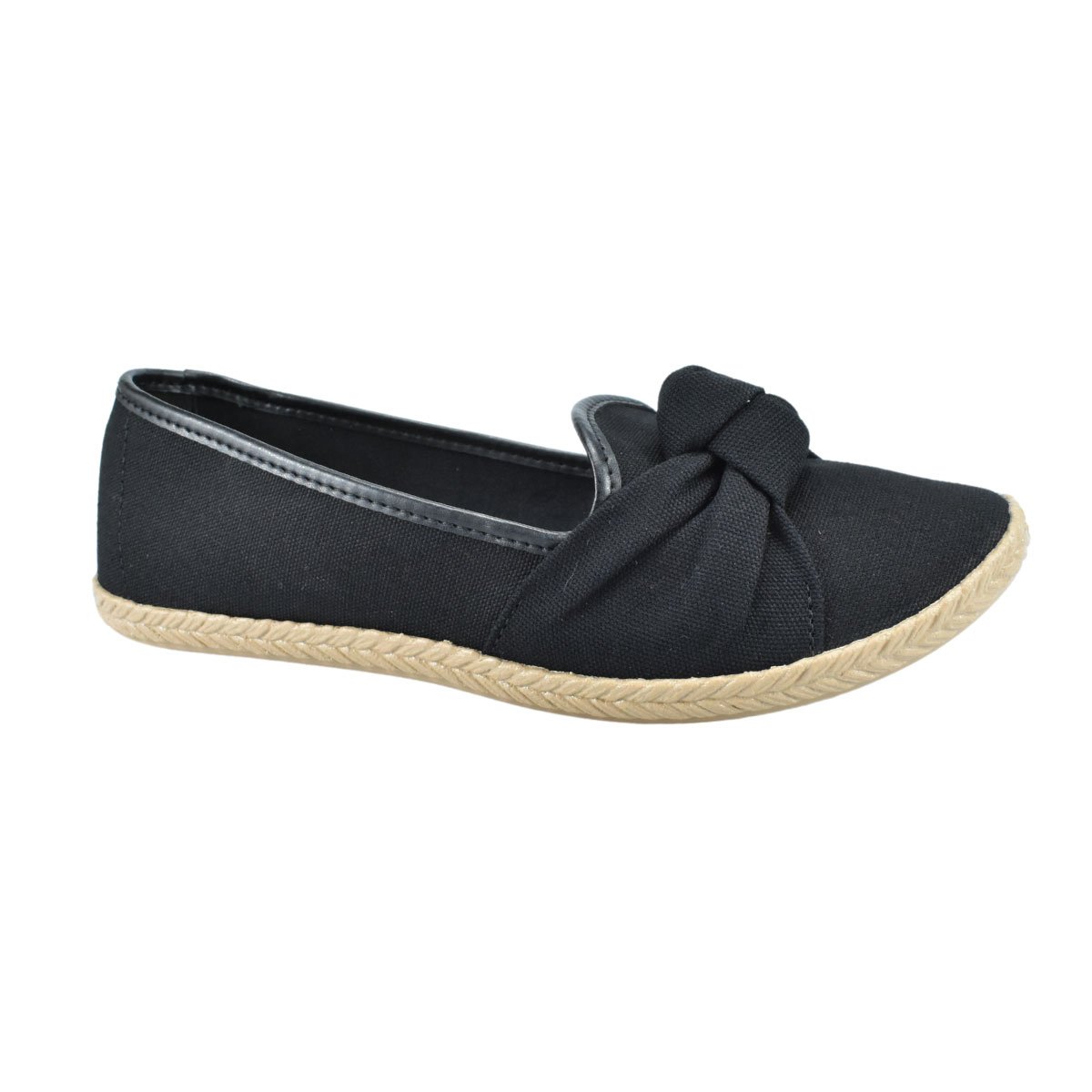 Sapatilha Moleca Lona Sider Preto Feminino Confortavel Preto 5