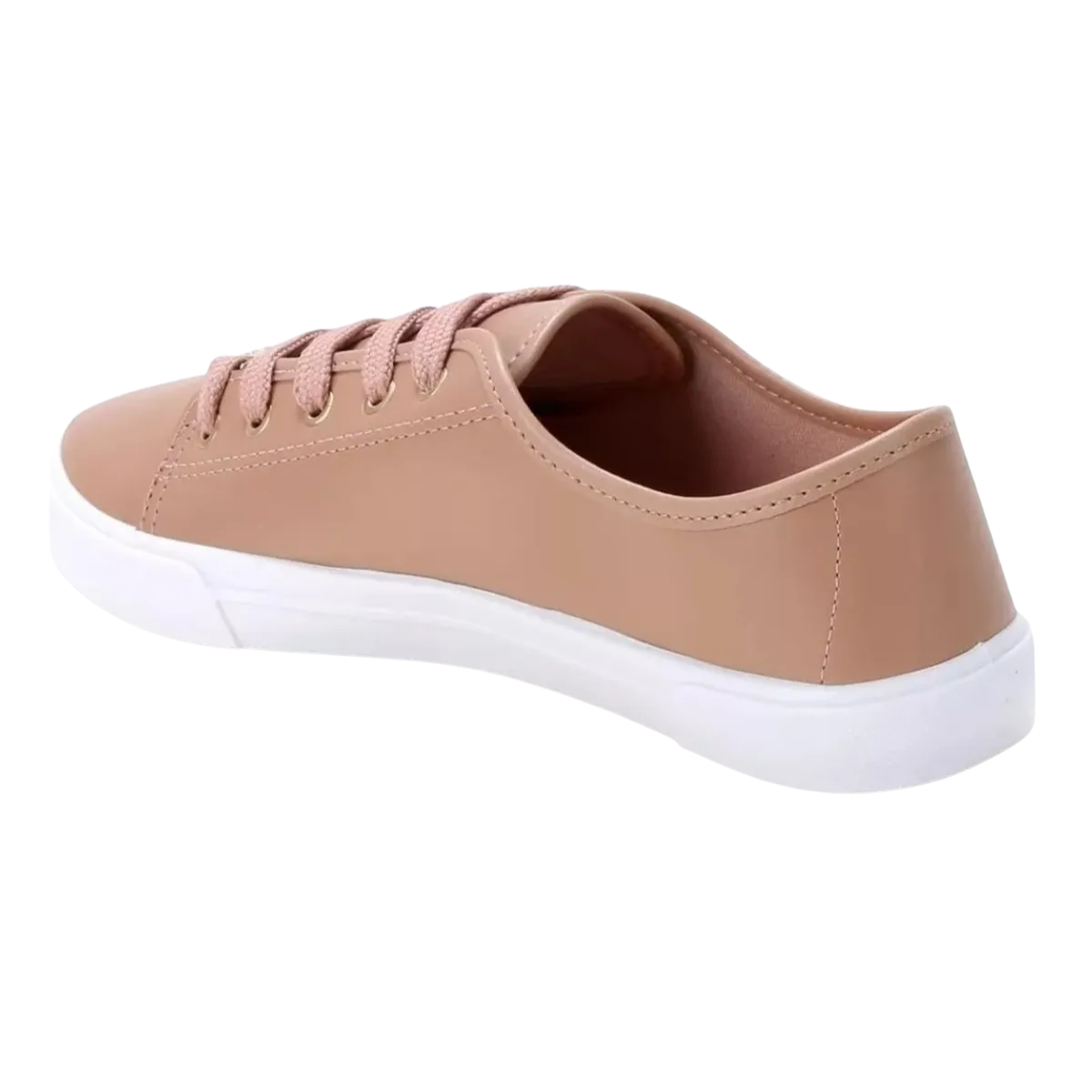 Tenis Feminino Moleca Nude Napa Dalia Casual Confortavel Nude 3