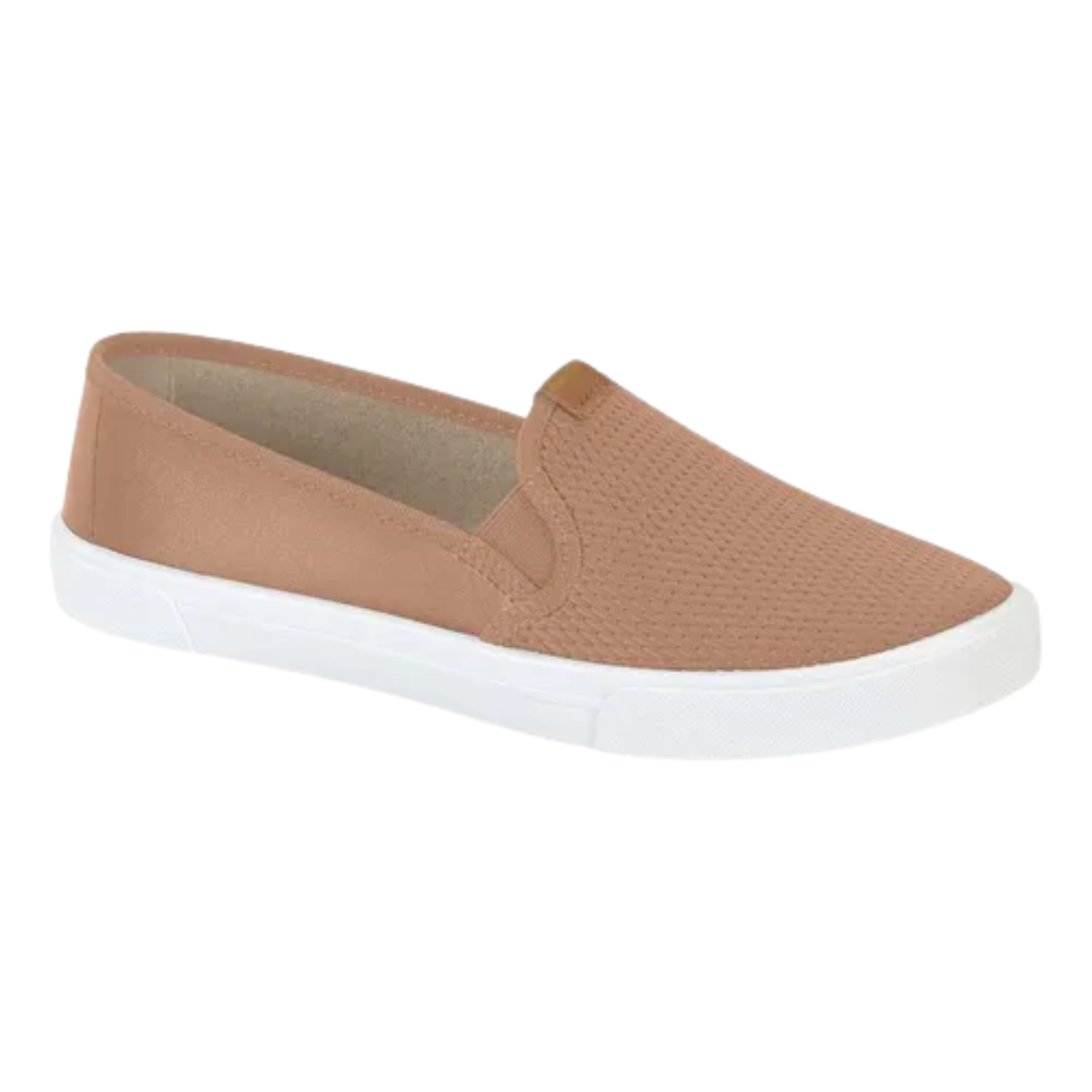 Tenis Feminino Moleca Nude Napa Tresse Casual Conforto